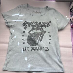 The Rolling Stones Baby tee shirt kids girls size large L